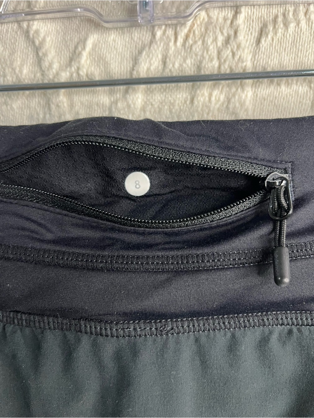 Lululemon Black Run: Track Attack Skirt - Size 8 - Picture 6 of 6